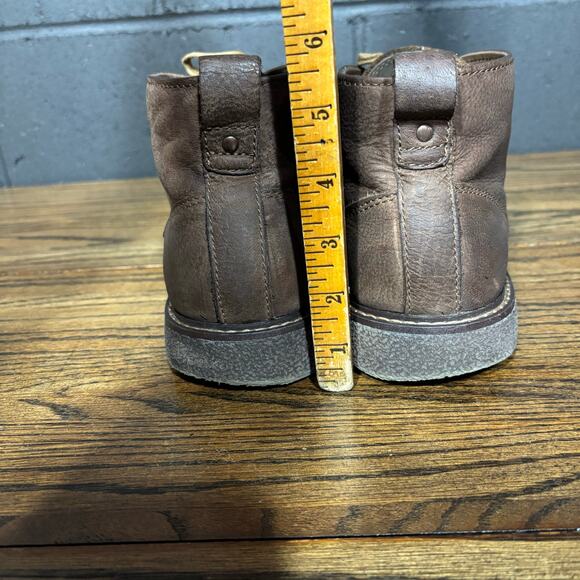 Dockers Men’s 10M Brown Leather Chukka Boots Lace Up Comfort Zone Casual - Picture 4 of 7